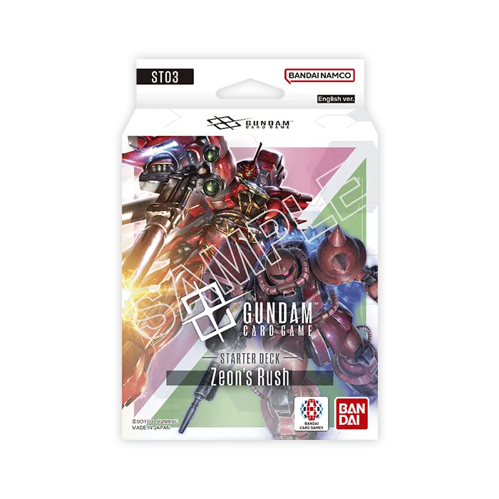 STARTER DECK Zeon's Rush [ST03]