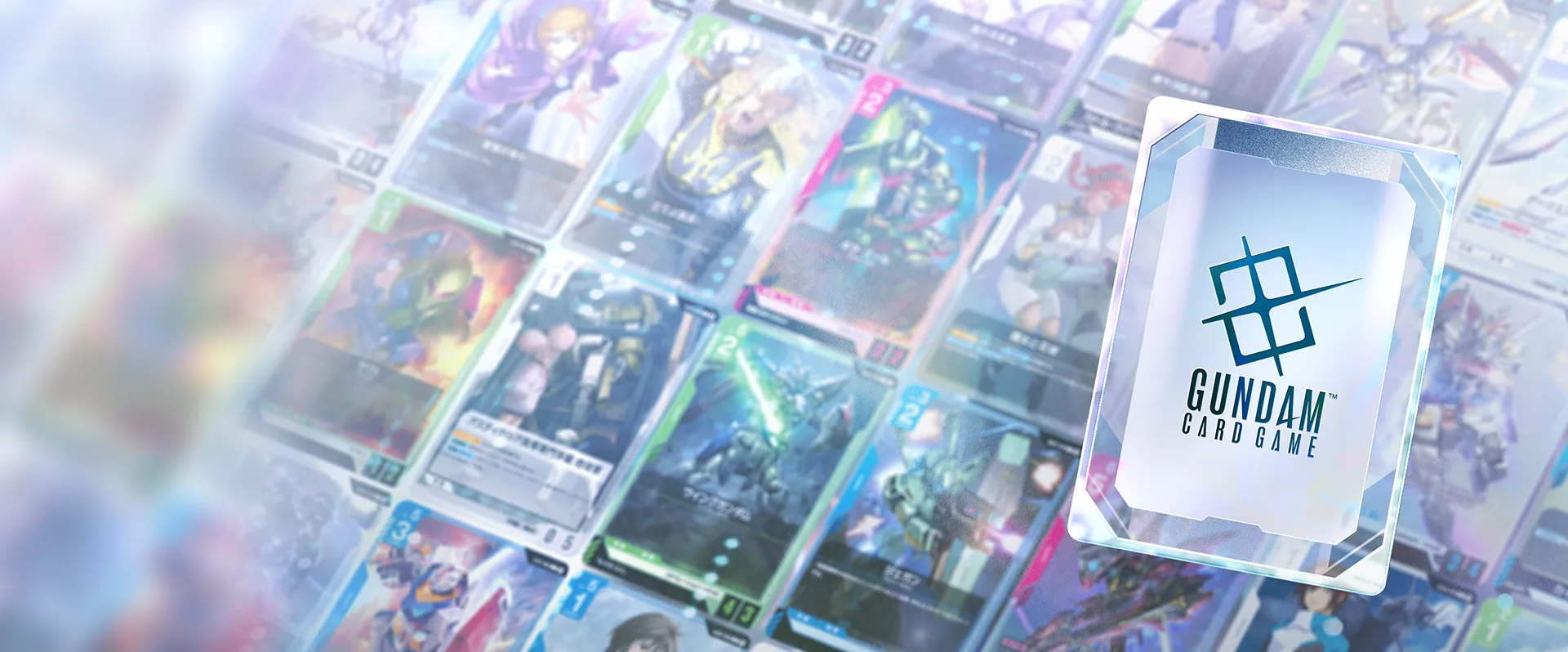 The long-awaited GUNDAM CARD GAME is finally here!
Be among the first to experience 
the game with the Edition Beta product.