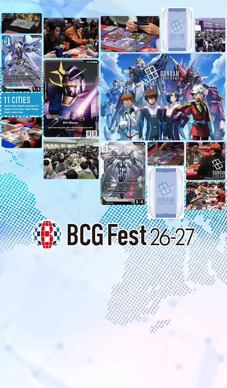 "BANDAI CARD GAMES Fest 26-27" has been confirmed!