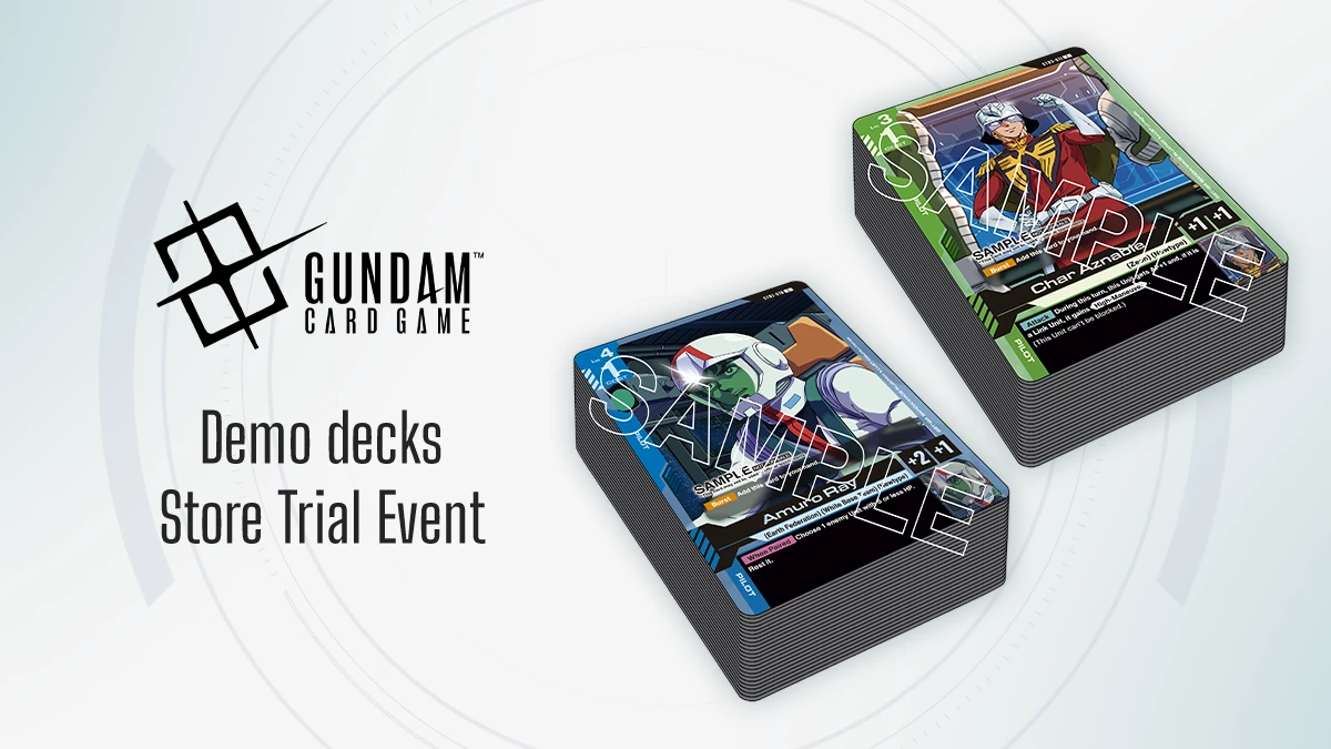 GUNDAM CARD GAME DEMO DECK EVENT