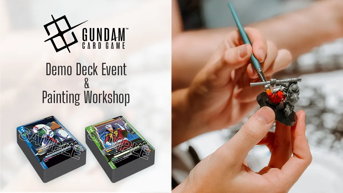 Demo Deck Event & Painting Workshop