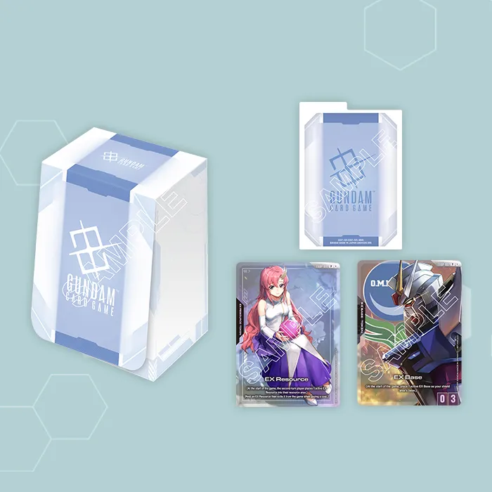 GUNDAM WAR BOOSTER DRAFT KING 限定スリーブ×1 FW GUNDAM CONVERGE SB ペガサス級強襲揚陸艦2番艦 ホワイト