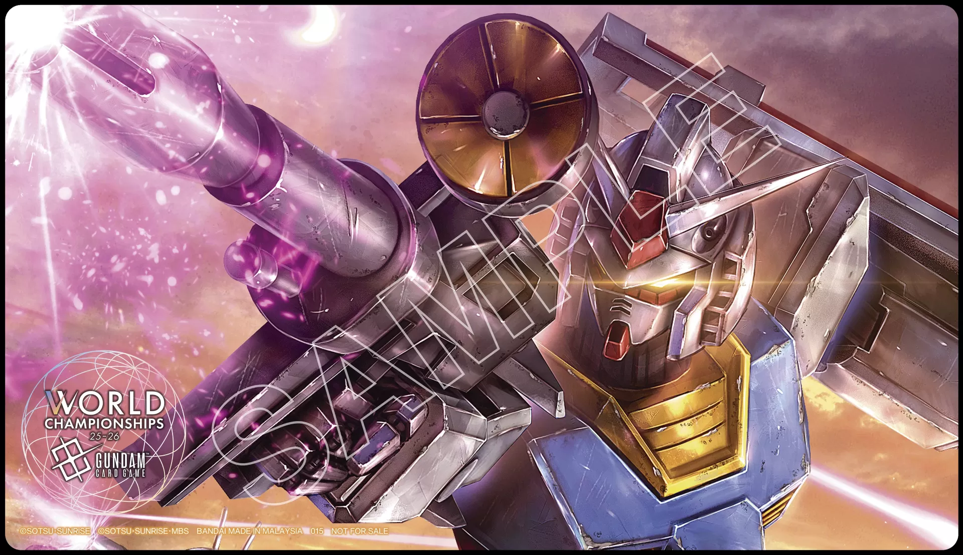 ガンダムカードゲーム エリア大会 優勝トロフィー ガンダムカード 