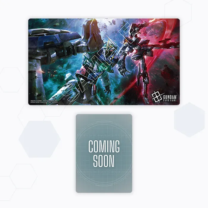 Official Playmat & Card Set — Mobile Suit Gundam 00 —