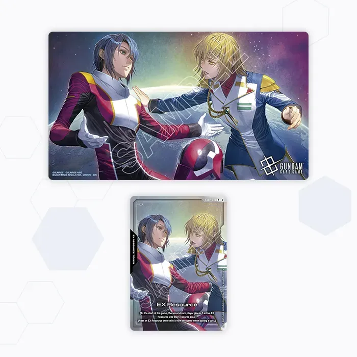 Official Playmat and Card Set Athrun & Cagalli [EVX11]
