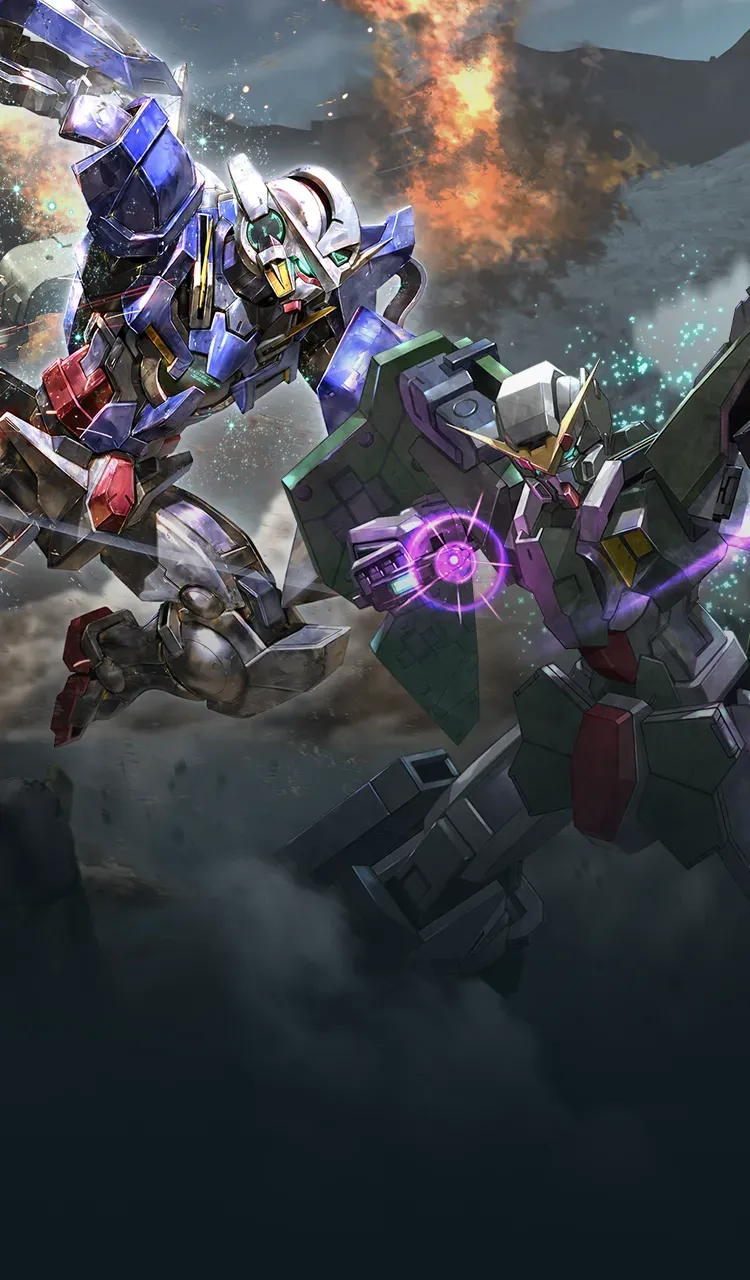 {t}Celestial Drive [ST07]{t}
『機動戦士ガンダム00』が新規参戦。
ソレスタルビーイングのリンクユニットを出撃させて、原作さながらのバトルを繰り出そう。
{d}2026.1.17 発売{d}