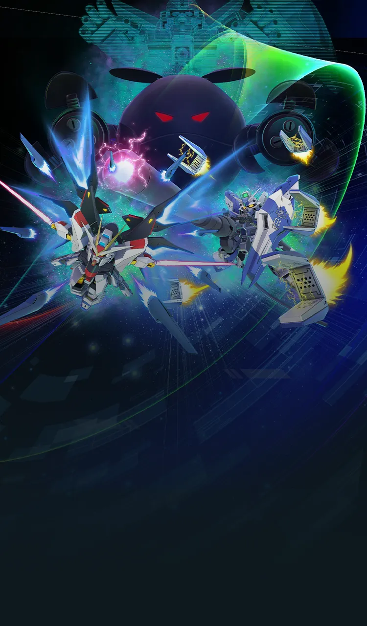 {t}Eternal Nexus [EB01]{t}
A battle that transcends generations begins with cards.
The “SD Gundam G Generation Eternal” × “Gundam Card Game” collaboration is here.
{d}Release Date: June 27, 2026{d}
